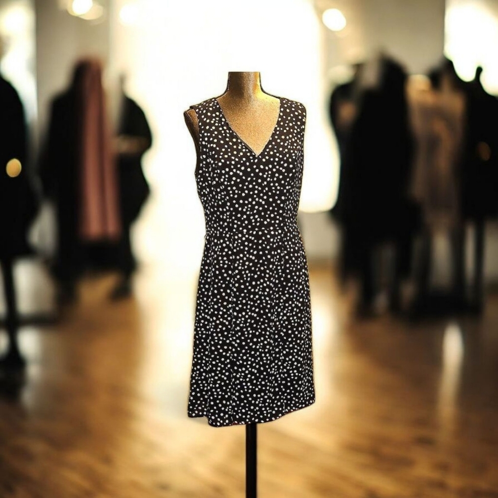 Anne Klein polka dot dress